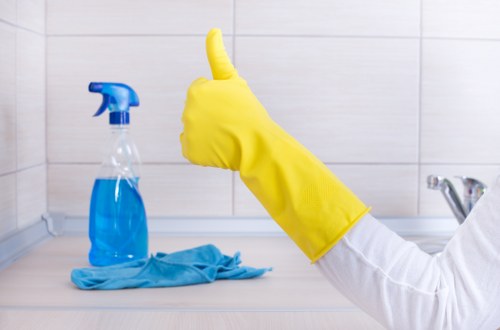 Cleaning a period property interior in Westminster with care